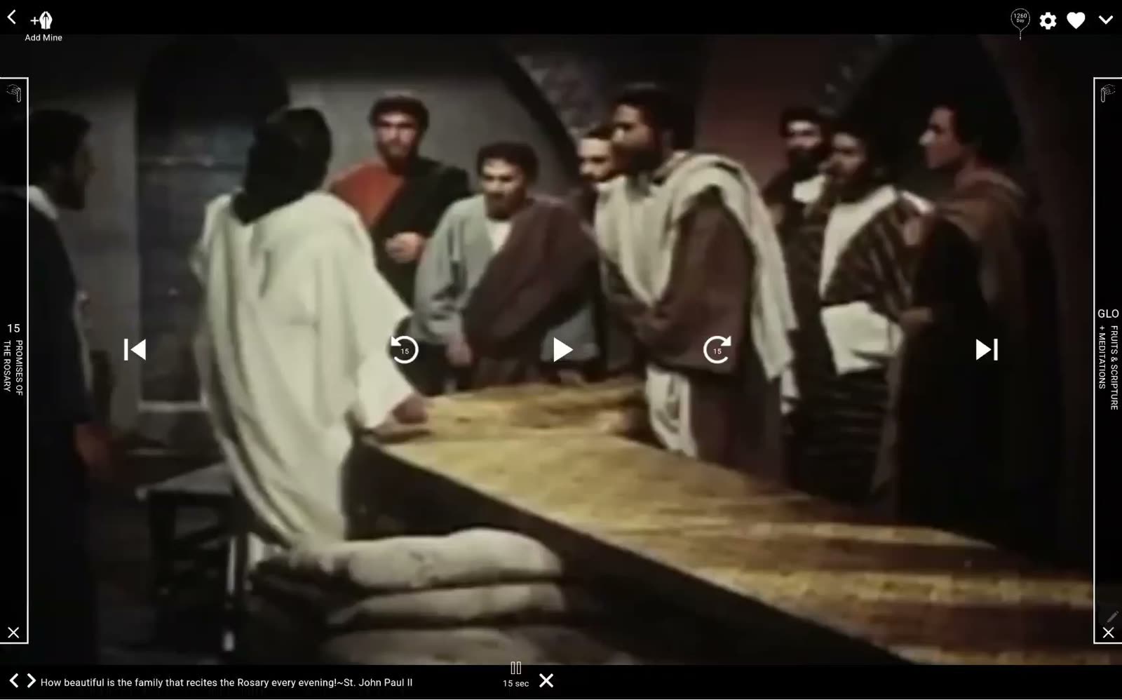 Rosary Experience scene 6