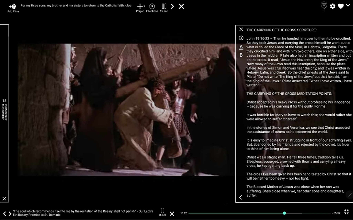 Rosary Experience — Meditate in a whole new way